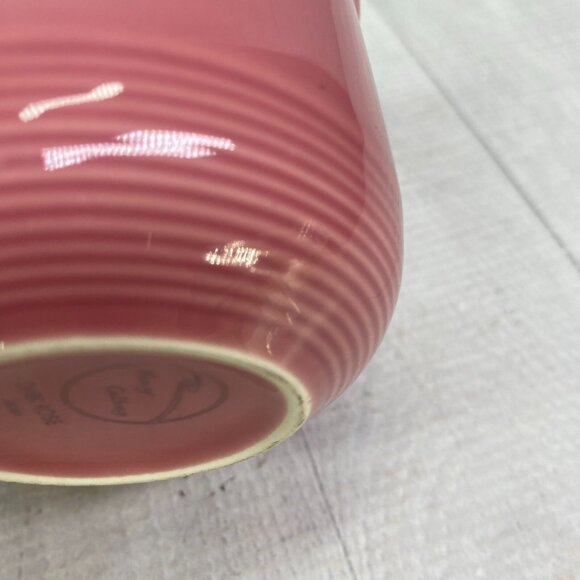 Nancy Calhoun DARK ROSE Japan Smooth Stoneware 8oz Flat Cup & Saucers Set of 4 - Picture 15 of 16